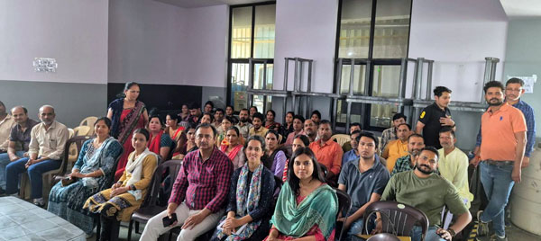 Employee engagement session at Renuka Home Private Limited