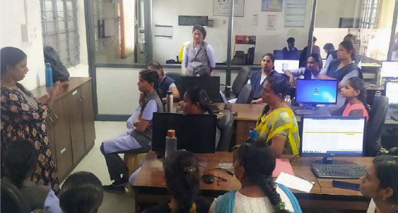 Employee engagement session at Sanjay Motors, Coimbatore